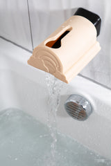 Bath Spout Cover & Baby Bath Rinse Cup Set- Soft Silicone Bathtub Faucet Safety Guard for Kids & Baby Bath Rinse Cup, 100% Food Grade Silicone