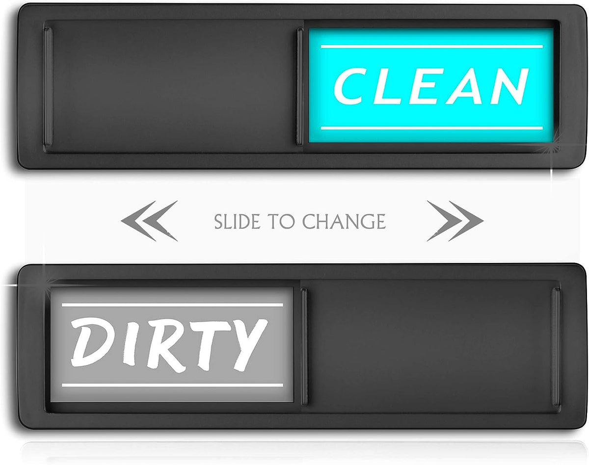 Dishwasher Magnet Clean Dirty Sign Non-Scratching Strong Magnet