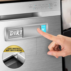 Stylish Dishwasher Magnet Clean Dirty Sign – Easy-to-Read, Strong Magnetic Indicator for Kitchen Decor, Durable Dirty Clean Magnet
