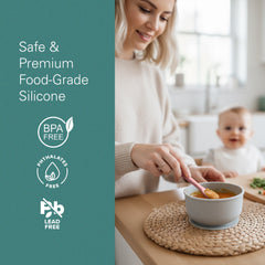 Baby Spoons - Infant Spoons First Stage - Silicone Baby Spoon For Self Feeding - First Stage Baby Feeding Spoon Set Gum Friendly - BPA Free