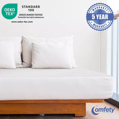 Waterproof Mattress Protector - Hypoallergenic, Breathable, Cooling, Washable