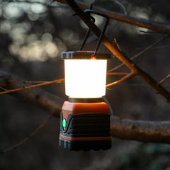 Ultra-Bright 1000LM LED Camping Lantern – Battery Powered, 4 Lighting Modes, Water Resistant with Hanging Hook & Long Battery Life