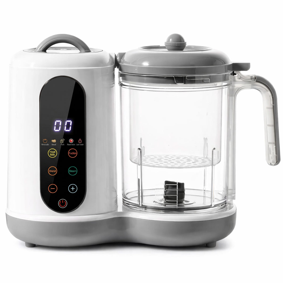 Baby Food Maker and Steamer, Baby Blender, Baby Food Processor - Compact Baby Food Steamer and Blender for Healthy Homemade Meals