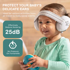 Baby Earmuffs for Noise Cancelling, Super Lightweight Ultra Soft to Prevent Irritation Baby Ear Protection, Headphones for Babies with Travel Bag