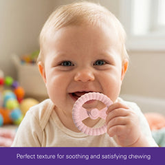Premium Silicone Teethers Stacking Toy, Interactive and Fun Baby Stacking Toys, Teeth Soothing for 6-12 Month Teething Toys