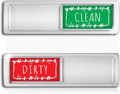 Dishwasher Magnet Clean Dirty Sign – Non-Scratching Strong Magnet with Optional Stickers, Available in a Few Colors
