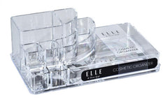 Acrylic Cosmetic Organizer – Clear Makeup & Skincare Storage, Holder for Brushes & Beauty Supplies