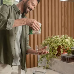 OU Airtight Food Storage Container 8pc (set of 4) BPA Free Clear Plastic Storage Container with Leak Proof Lid, Stackable Kitchen Pantry Organizer