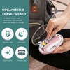 Baby Electric Nail Trimmer Kit with Light, Quiet Operation, 6 Interchangeable Heads for Gentle Precise Baby Nail Care and Polishing Baby Nail Trimmer