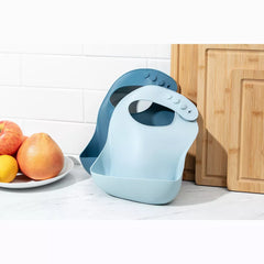 Sperric Silicon Feeding Set Baby Bib & Spoons