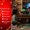 Christmas Glow Sticks 100pcs, 8" Glow in the Dark Holiday Gift Toys, Neon Bracelet & Necklaces Glow Toy Gifts for Kids, Christmas Party & Party Favors