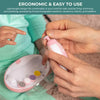 Baby Electric Nail Trimmer Kit with Light, Quiet Operation, 6 Interchangeable Heads for Gentle Precise Baby Nail Care and Polishing Baby Nail Trimmer