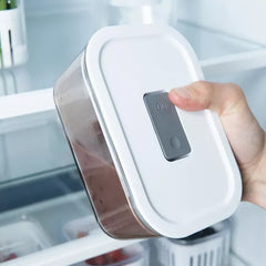 OU Glass Food Storage Container Set 16pc (set of 8) Microwave, Freezer & Dishwasher Safe, Airtight Leak Proof Lid with Microwave Valve, Stackable