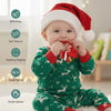 Silicone Christmas Teether Ring Toy for Baby, BPA Free Soothing Teething Relief Toy for Infant & Toddlers 0-18 Months, Perfect Christmas Gift for Baby