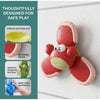 Cartoon Suction Cup Spinner Toys for Toddlers, 3PC Sensory Fidget Spinners, Spinning Top Bath Toys for Babies & Kids 1-3, Interactive, Engaging Baby Fidget Toys for Highchair & Travel