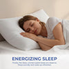 Memory Foam Pillow, Breathable Adjustable Firm Pillow with Shredded Memory Foam Fill, Supportive Pillows for Back & Side Sleepers with Washable Cover