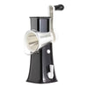 Rotary Cheese Grater with Handle, Manual Cheese Shredder Strong Suction Base. Kitchen Mandoline Vegetable Slicer. Grater for Fruit, Vegetables, Nuts