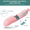 Baby Electric Nail Trimmer Kit with Light, Quiet Operation, 6 Interchangeable Heads for Gentle Precise Baby Nail Care and Polishing Baby Nail Trimmer
