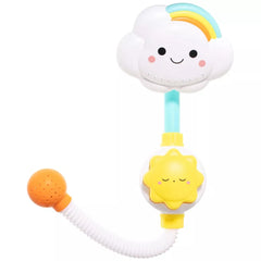 Interactive Bathtub Slide Set and Baby Shower Sprayer Toy Bundle – Fun Bath Toys for Toddlers, Educational and Durable Water Play Set