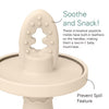 Baby Popsicle Mold, Baby Teething Popsicle Mold Silicone, 6-Cavity Infant & Toddler Ice Pop Molds, Baby Popsicle Teether, BPA-Free, Dishwasher Safe