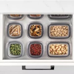 3 Tier Spice Rack Organizer with Airtight Spice Jars 5oz, 13 Piece Clear Spice Holder and Seasoning Organizer for Countertop, Cabinet, Kitchen, Pantry