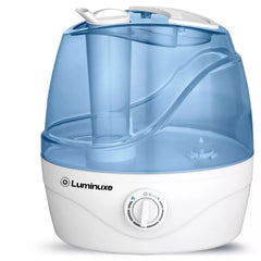 Cool Mist Humidifiers for Bedroom- 2.2L Quiet Ultrasonic, 360° Rotating Nozzle, Adjustable Mist, Auto Shut-Off, Filter-Free for Large Rooms