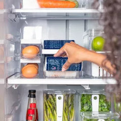 OU Soda Can Organizer for Refrigerator, Clear Rolling Can Dispenser for Fridge / Pantry, Soda Can Rack Kitchen Organizers, BPA Free