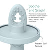 Baby Popsicle Mold, Baby Teething Popsicle Mold Silicone, 6-Cavity Infant & Toddler Ice Pop Molds, Baby Popsicle Teether, BPA-Free, Dishwasher Safe