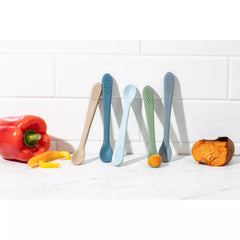 Sperric Silicon Feeding Set Baby Bib & Spoons