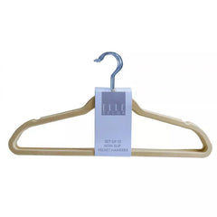 10-Pack Non-Slip Velvet Hangers – Slim Flocked Hangers for Shirts & Coats , Space-Saving and Elegant Closet Organizers