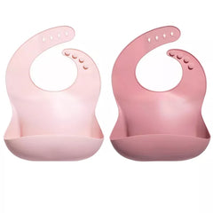Baby Feeding Set - Fruit Feeders, Silicone Bibs & Baby Spoons for Self-Feeding- First Stage Baby Must-Haves, Gum-Friendly, BPA-Free, Easy to Clean