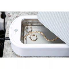 Portable Ultrasonic Jewelry Cleaner, Deep-Cleaning Machine for Eyeglasses, Watches, Dentures, Rings, Blades & More, Lightweight and Durable