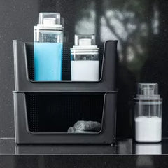 OU Laundry Detergent Dispenser with Measuring Cap, 77.8oz BPA Free, Airtight Laundry Detergent Container with Pour Back Lid for Laundry Organization