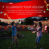 Christmas Glow Sticks 100pcs, 8" Glow in the Dark Holiday Gift Toys, Neon Bracelet & Necklaces Glow Toy Gifts for Kids, Christmas Party & Party Favors