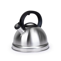 3 QT Stainless Steel Whistling Tea Kettle - Mirror