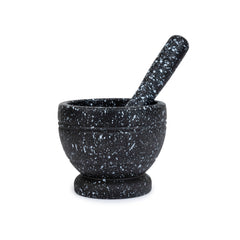 Classic Granite Mortar & Pestle Set – Durable Grinding Bowl for Fresh Spices, Herbs, and Seeds