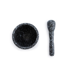 Classic Granite Mortar & Pestle Set – Durable Grinding Bowl for Fresh Spices, Herbs, and Seeds