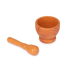 Classic Granite Mortar & Pestle Set – Durable Grinding Bowl for Fresh Spices, Herbs, and Seeds