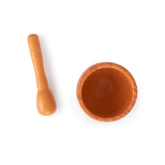Classic Granite Mortar & Pestle Set – Durable Grinding Bowl for Fresh Spices, Herbs, and Seeds