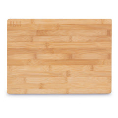 Elle Decor Bamboo Cutting Board 11x15.25 Tan Kitchen Essential Durable and Stylish