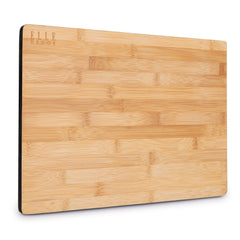 Elle Decor Bamboo Cutting Board 11x15.25 Tan Kitchen Essential Durable and Stylish