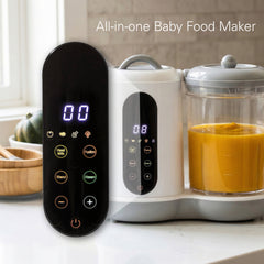 Baby Food Maker and Steamer, Baby Blender, Baby Food Processor - Compact Baby Food Steamer and Blender for Healthy Homemade Meals