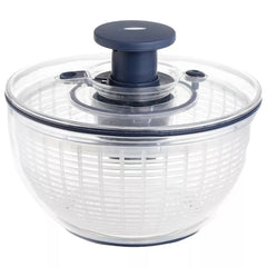 Salad Spinner Lettuce Spinner Vegetable Cleaner and Dryer, One-Handed Use, Built-in Draining System for Fresh, Crisp, Clean Salad