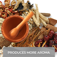 Classic Granite Mortar & Pestle Set – Durable Grinding Bowl for Fresh Spices, Herbs, and Seeds