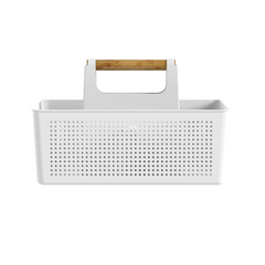 OU Cleaning Caddy, Cleaning Supplies Storage Organizer Bucket with Handle