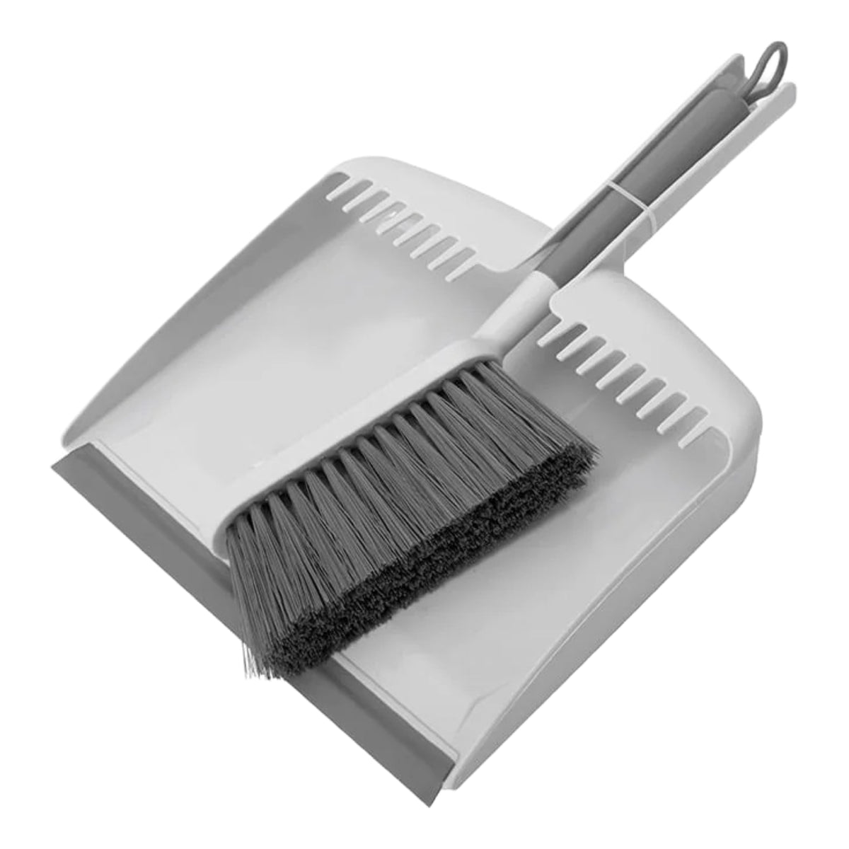 OU Flow Hand Broom with Dust Pan Set, Home Cleaning Brush and Dustpan Combo