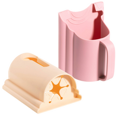 Bath Spout Cover & Baby Bath Rinse Cup Set- Soft Silicone Bathtub Faucet Safety Guard for Kids & Baby Bath Rinse Cup, 100% Food Grade Silicone