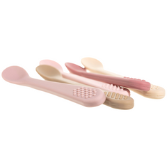 Baby Spoons - Infant Spoons First Stage - Silicone Baby Spoon For Self Feeding - First Stage Baby Feeding Spoon Set Gum Friendly - BPA Free