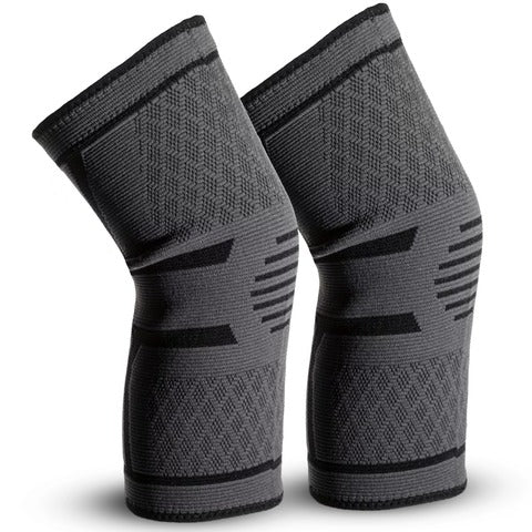 Compression Knee Brace for Women & Men - 2 Pack Knee Support Sleeves for Running, Arthritis, ACL, and Meniscus Tear Relief – Flexible and Breathable Sports Knee Braces