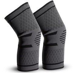 Compression Knee Brace for Women & Men - 2 Pack Knee Support Sleeves for Running, Arthritis, ACL, and Meniscus Tear Relief – Flexible and Breathable Sports Knee Braces